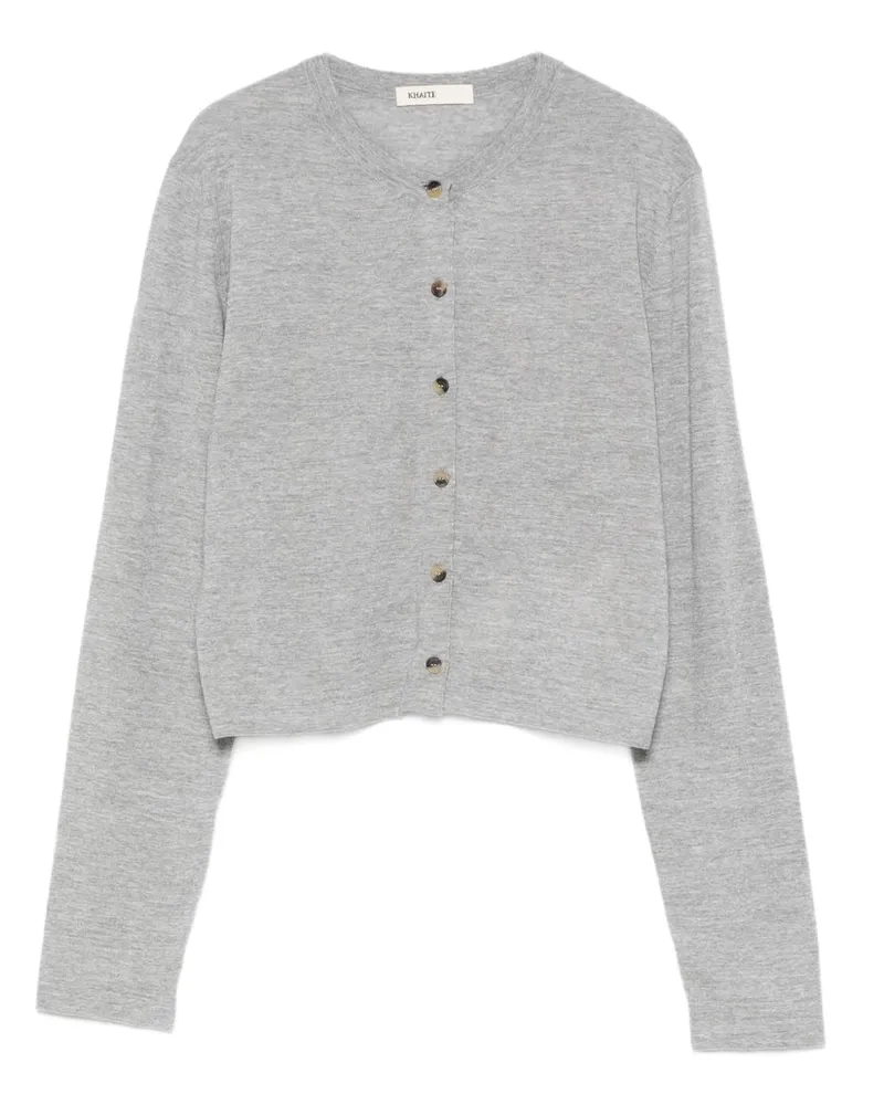 KHAITE Brieta Wool Cardigan Light
