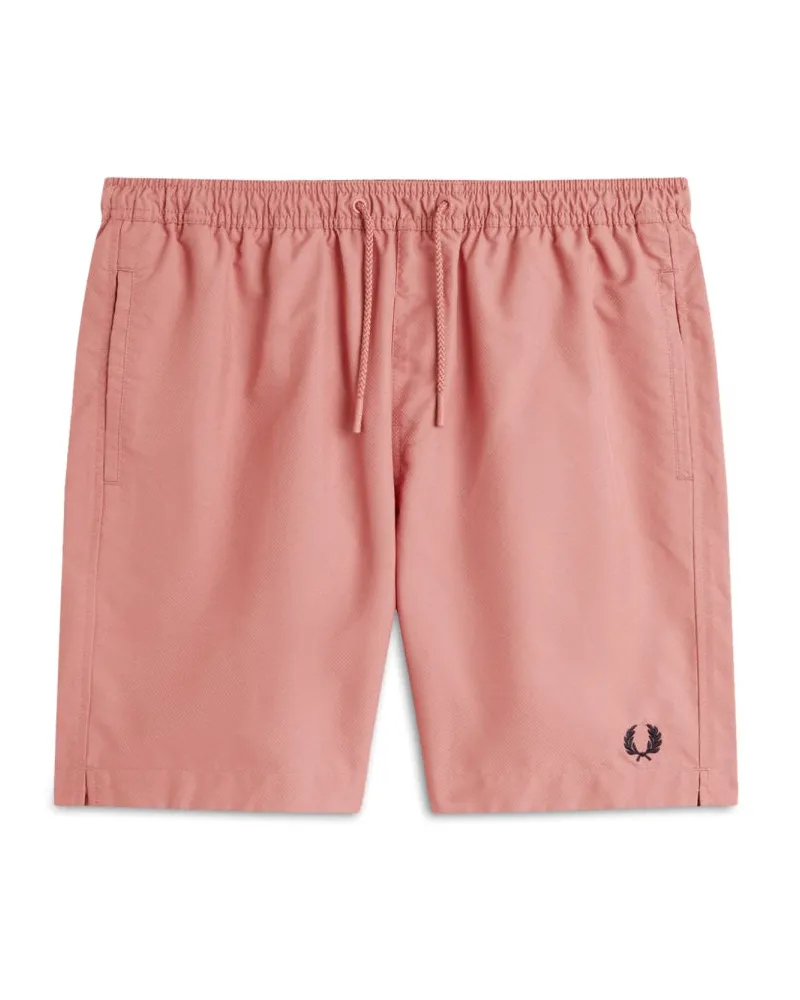 Fred Perry Boxer Badeanzug Pink