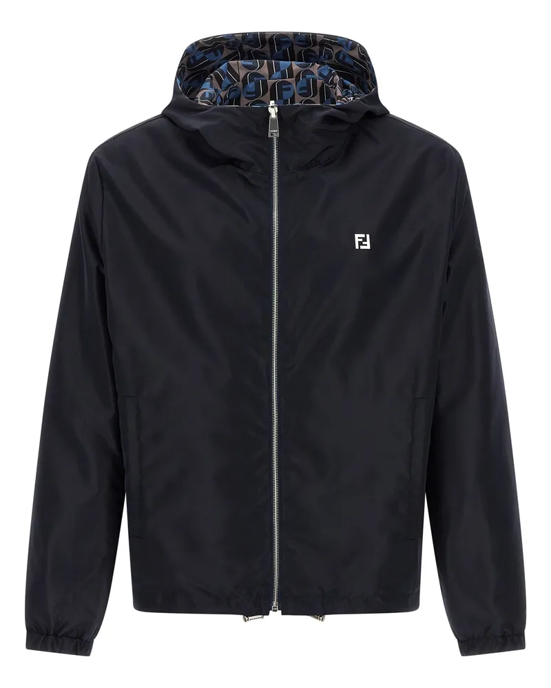 Fendi Fendinity' reversibler Windjäger Blue