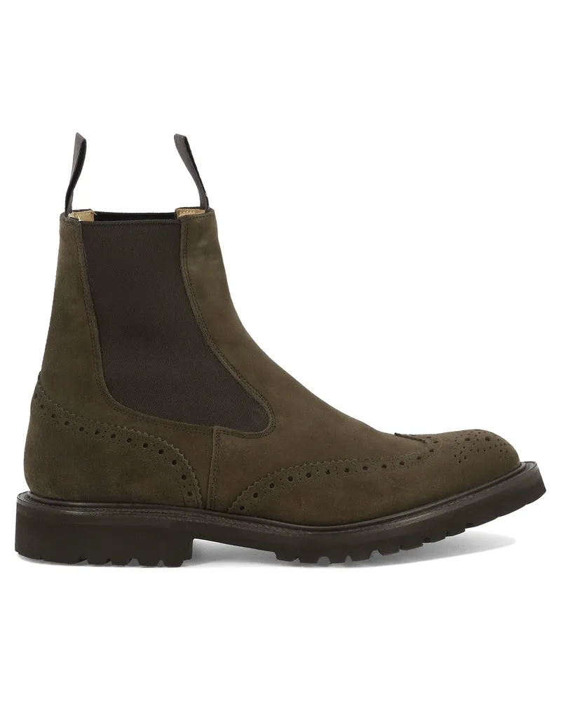 Tricker's Trickers Henry Flint -Knöchelstiefel Beige