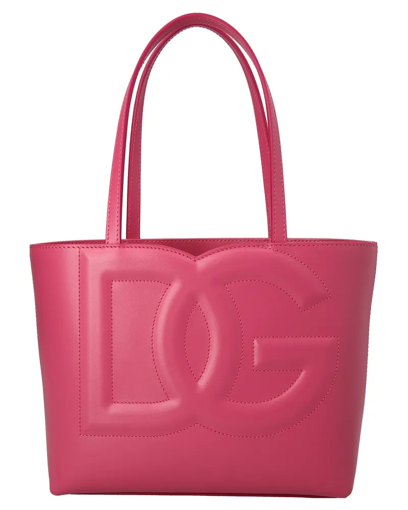 Dolce & Gabbana Small Logo Einkaufstasche Fuchsie