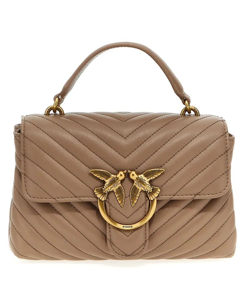 Pinko Love Lady Puff Mini' Handtasche Beige