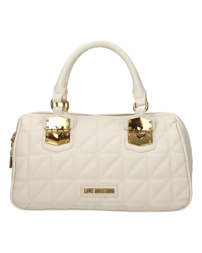 Moschino Liebe Moschino Handtaschen Frauen Polyurethan Beige/Butter -