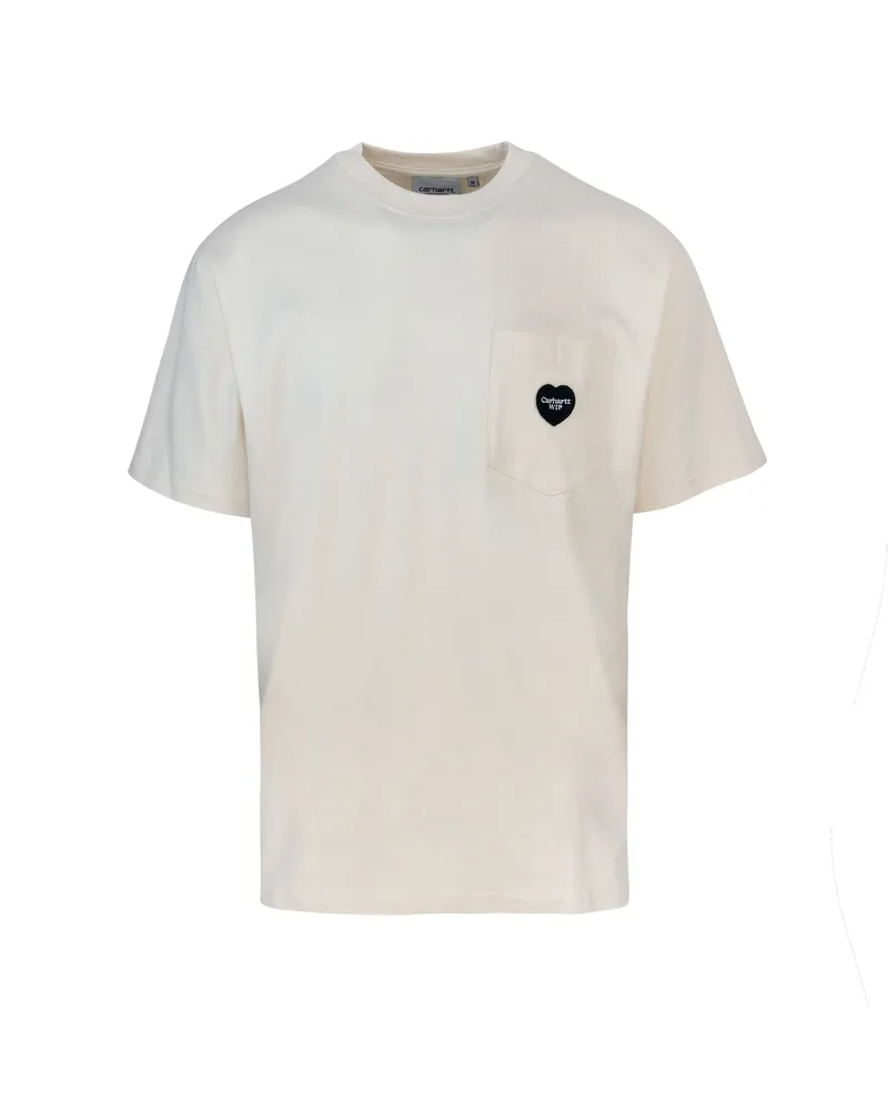 Carhartt WIP T -Shirt Ingo Pocket undyed White