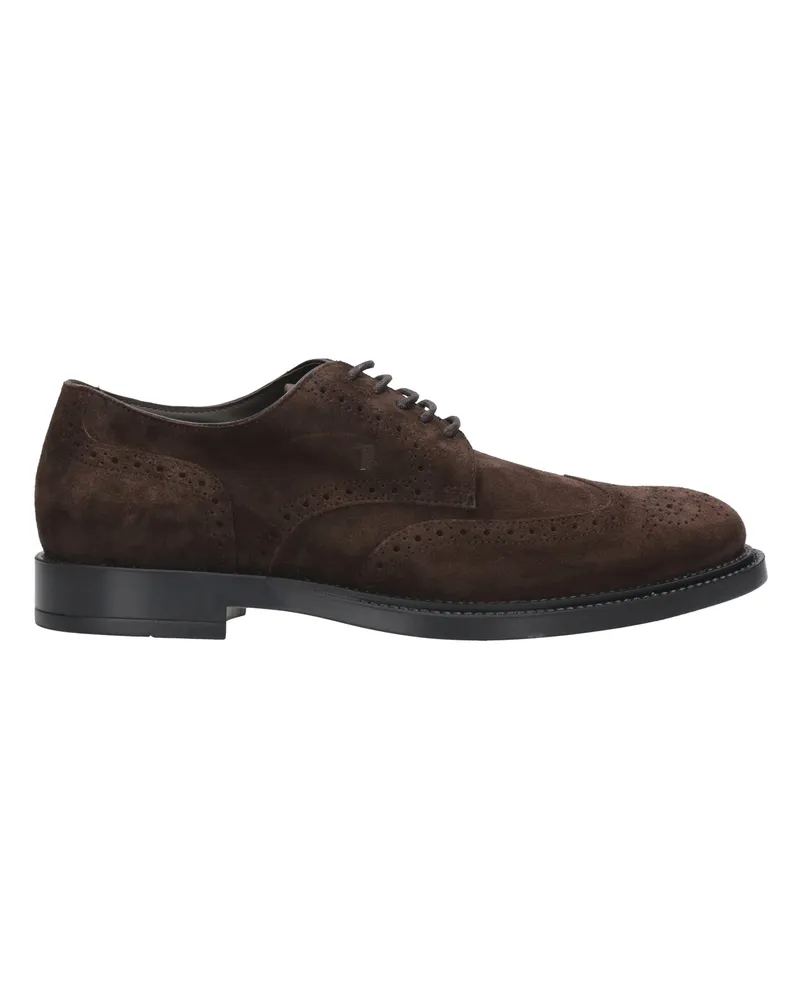 TOD'S Tod 's Flache Schuhe braun Brown