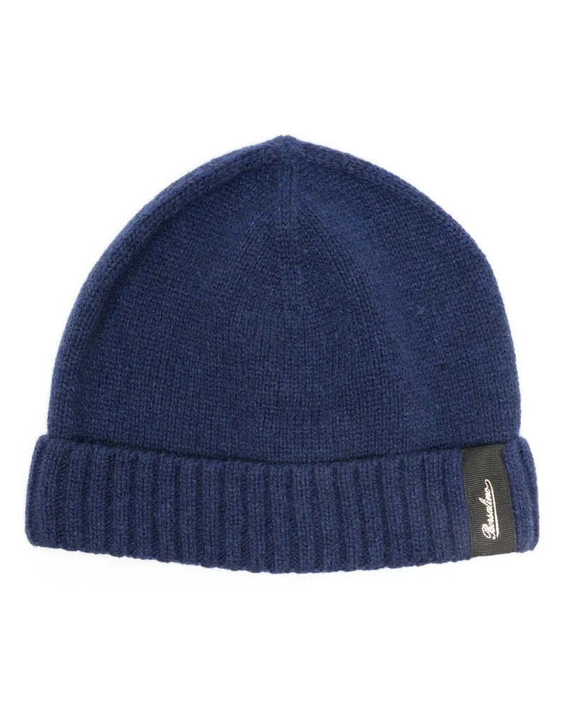 Borsalino City Cashmere Mütze Blue