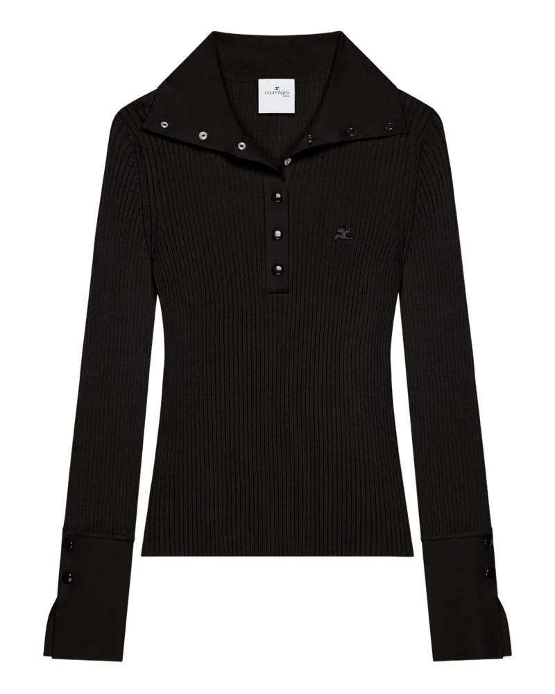 Courrèges Courreves T -Shirts und Polos schwarz Black