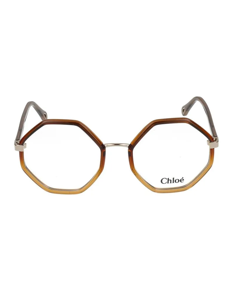 Chloé Sonnenbrille  Ch0132 O 010 Braun Braun Transparent /20/140 010