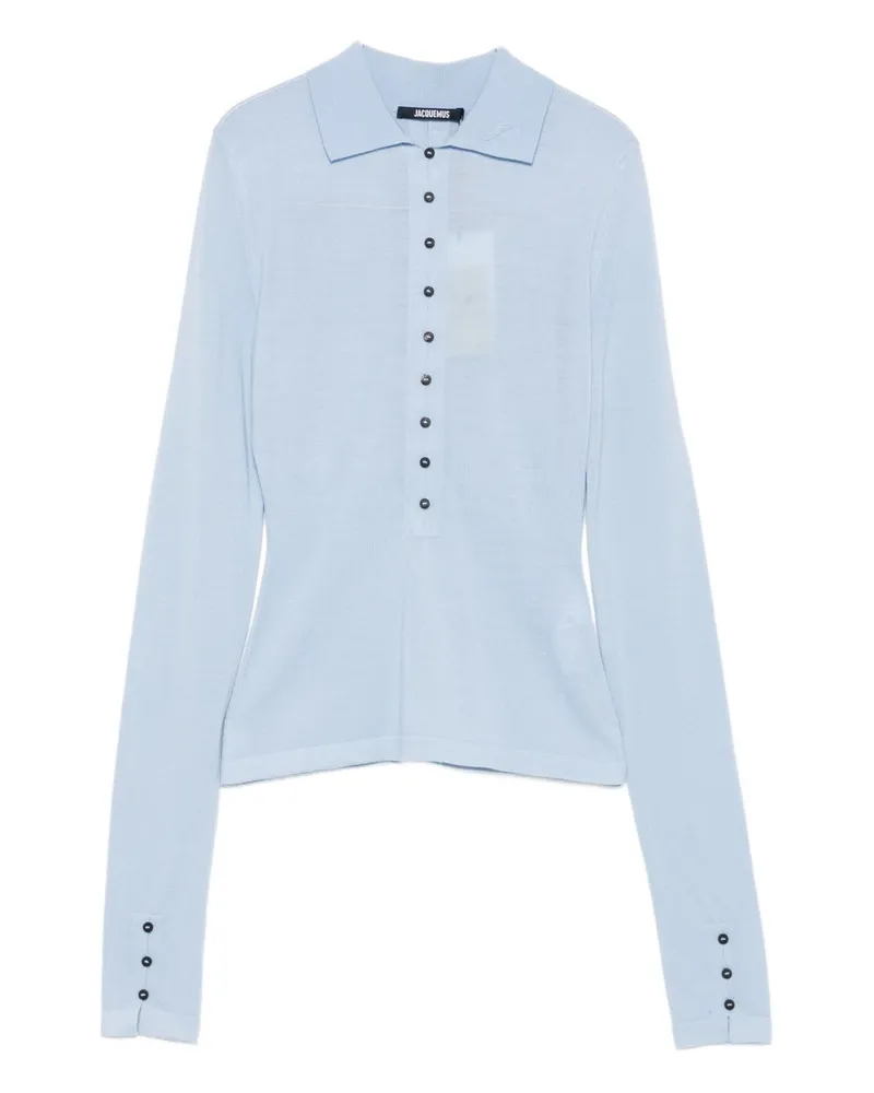 Jacquemus le Polo Merino Clear