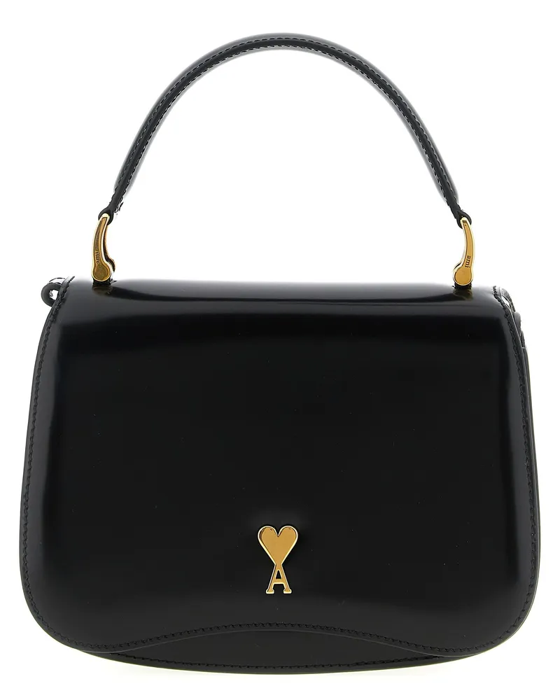 AMI Paris Paris Paris' Mini -Handtasche Black