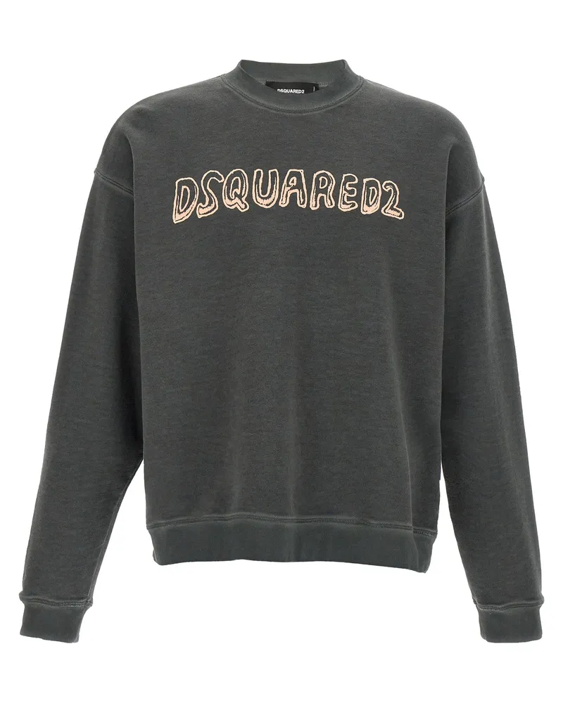 Dsquared2 Best Fade' Sweatshirt Gray