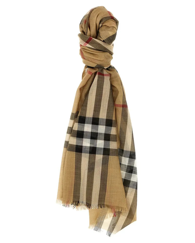 Burberry Check -Schal Beige