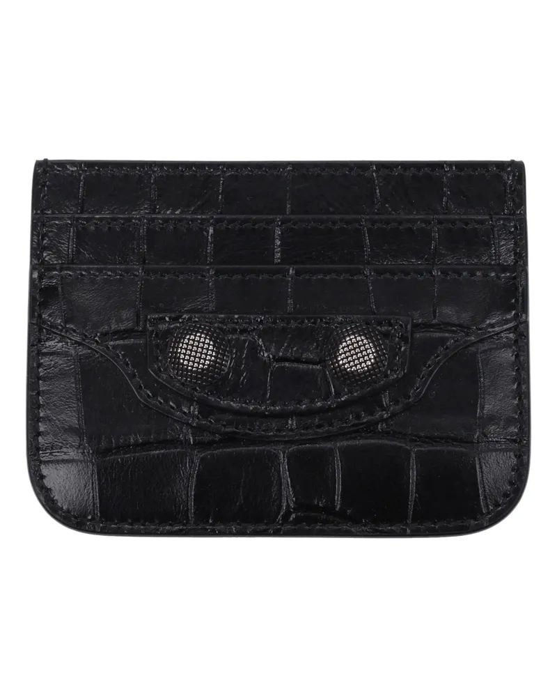 Balenciaga Dokumenthalter Frauen Haut schwarz -