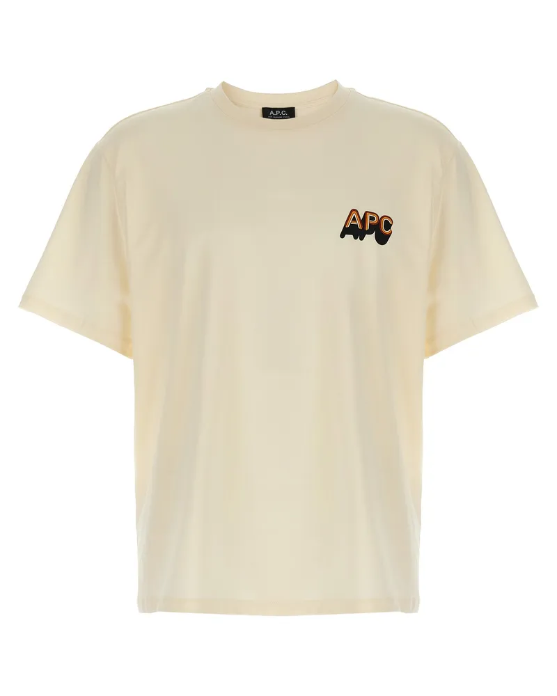 A.P.C. 70's'T Shirt Beige