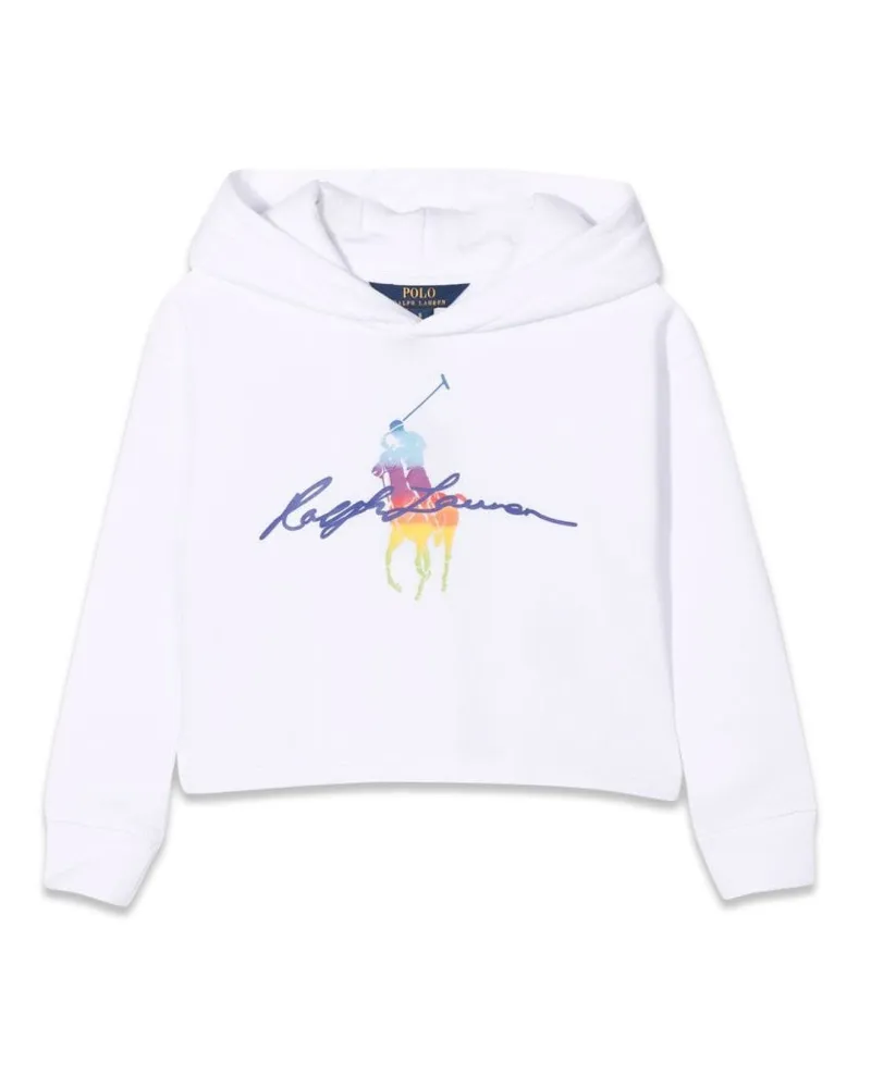 Ralph Lauren Lsboxhood Knitshirts Sweatshirt White