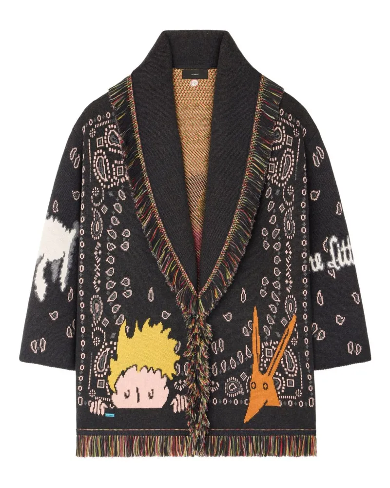 Alanui der kleine Prince Wool Cardigan Grey