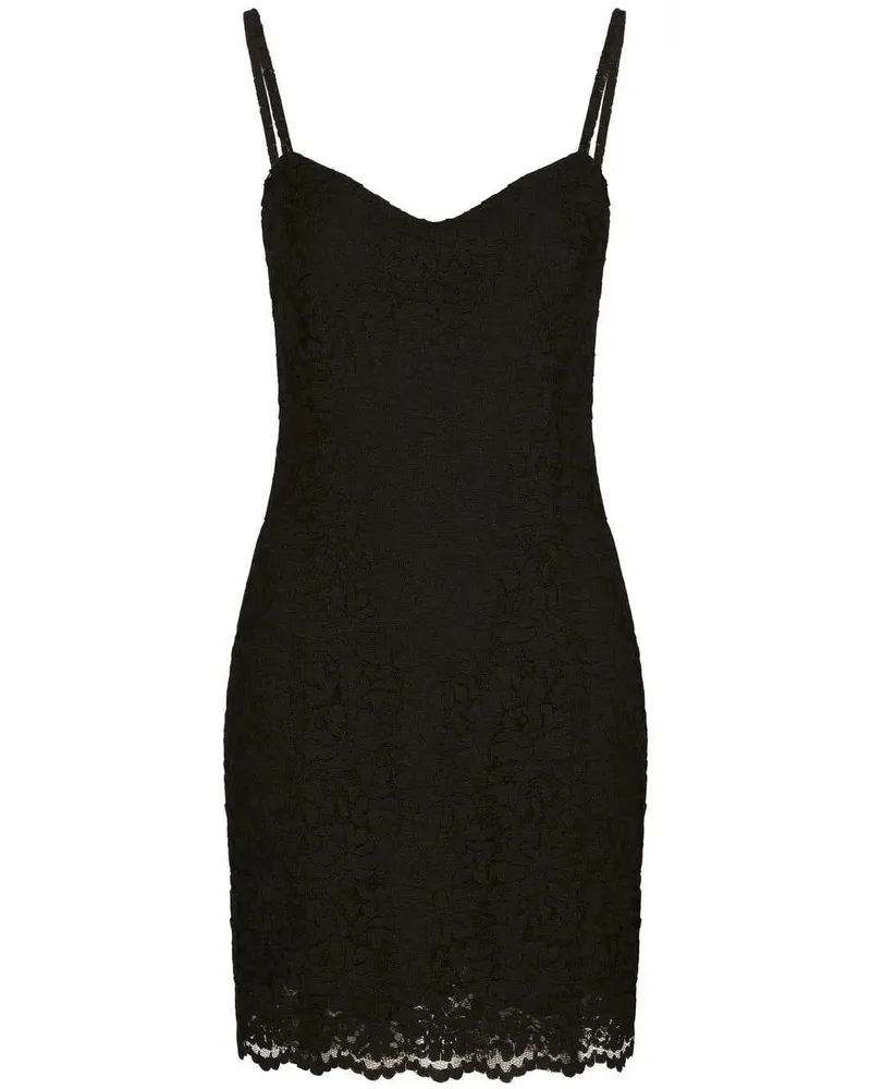 Dolce & Gabbana Kim Dolce & Gabbana Kurzes Spitzenkleid N0000