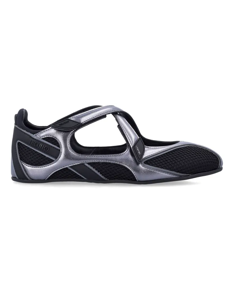 ATTICO Der Attico Flat Shoes schwarz Black