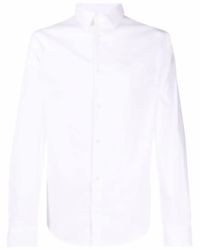 Emporio Armani Baumwollhemd White