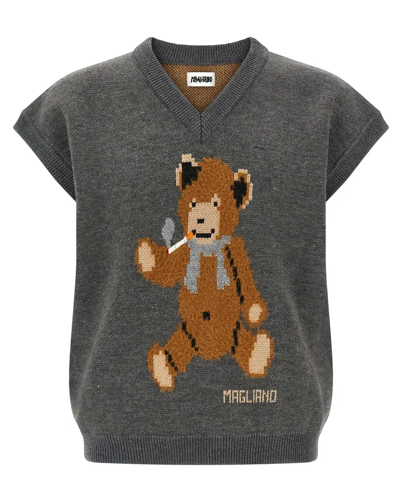Magliano Weste „Teddybär Gray