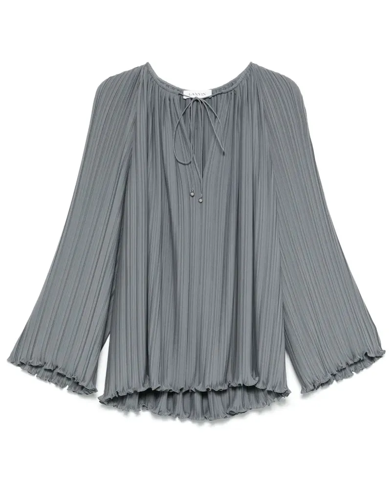 Lanvin Faltenbluse M3