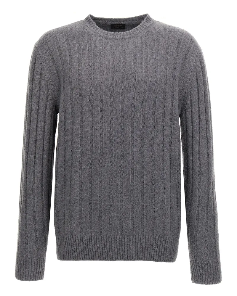 Brioni Crewneck -Pullover Gray