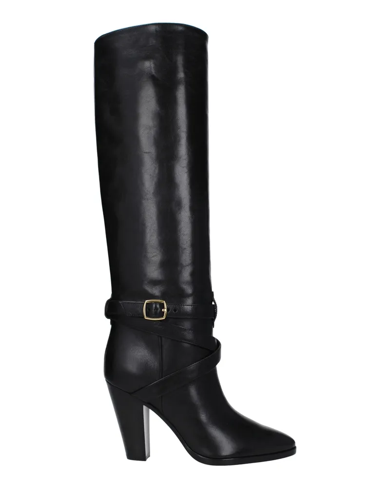 Celine Wiltern Damens Stiefel aus schwarzem Leder -