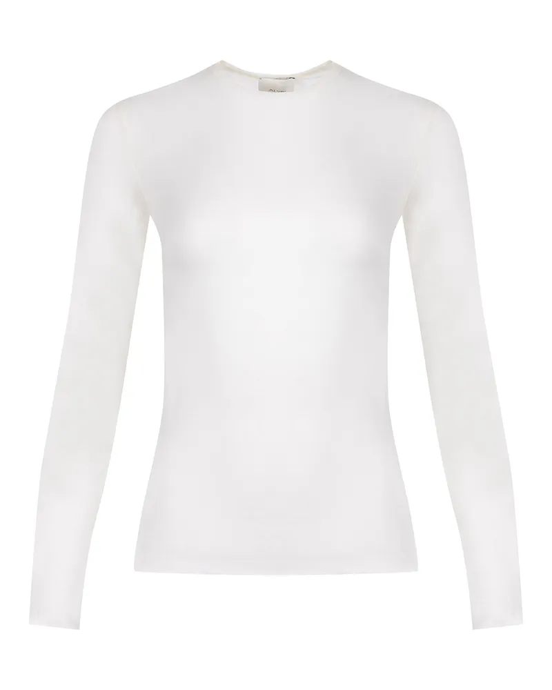 ALYSI Pullover aus einer Wollmischung Burro