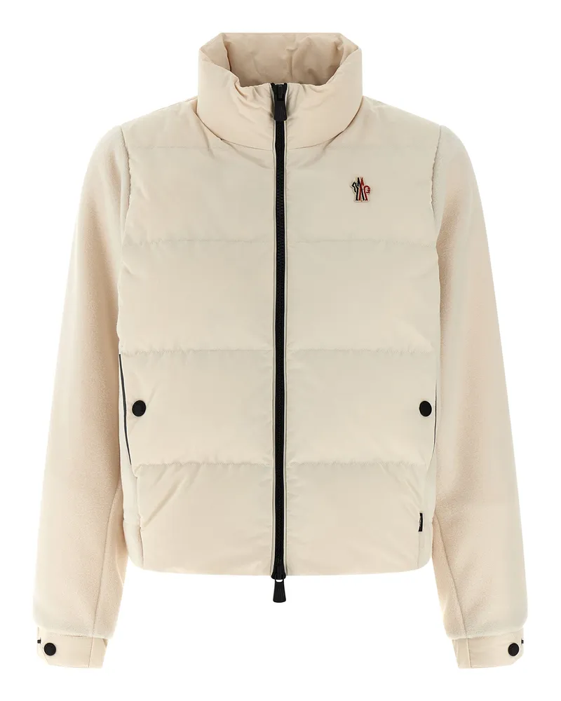 Moncler Fleece Sweatshirt White