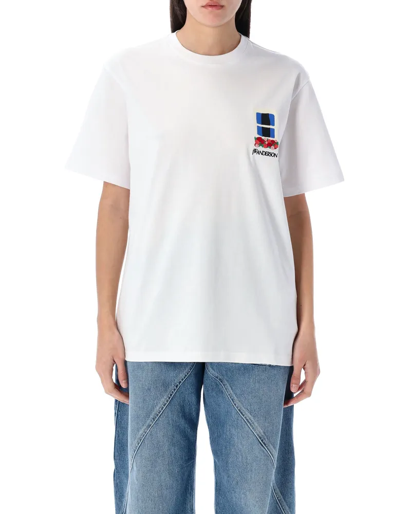 J.W.Anderson JW Anderson T -Shirts und Polos White White
