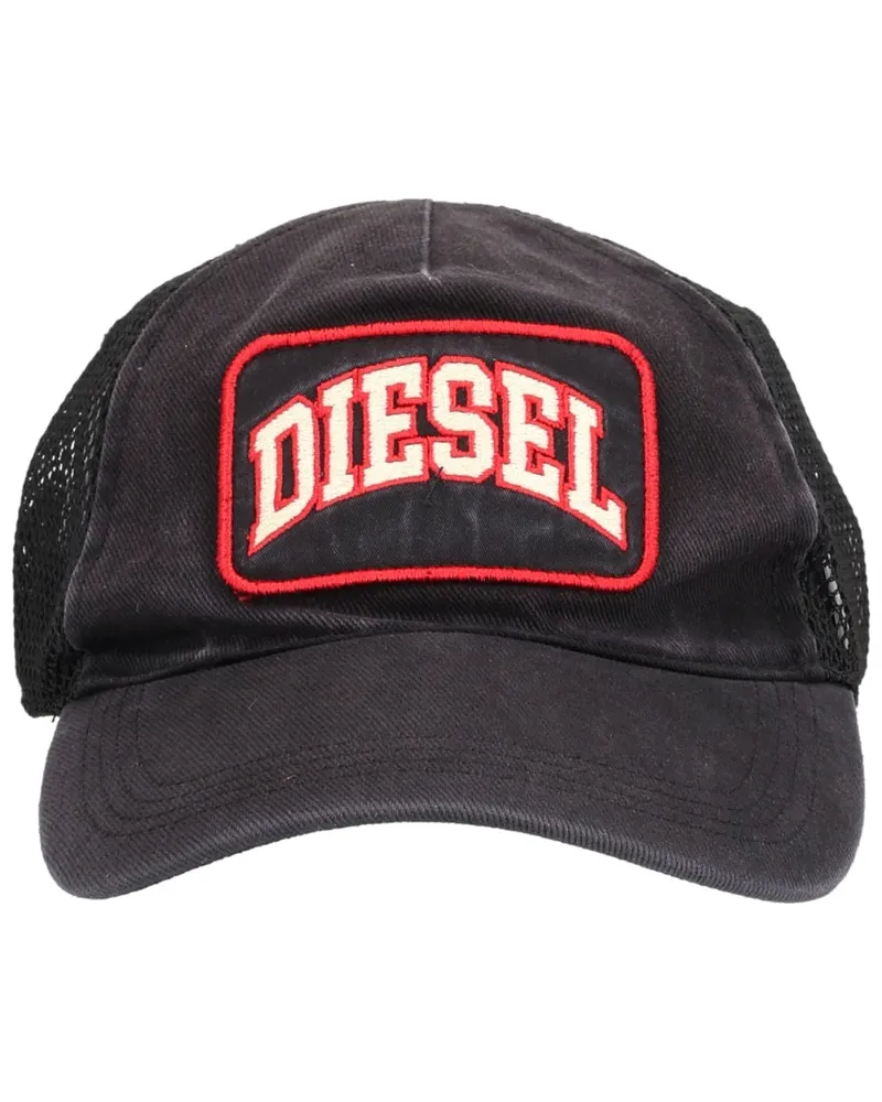 Diesel Baseballhut mit Logo Black