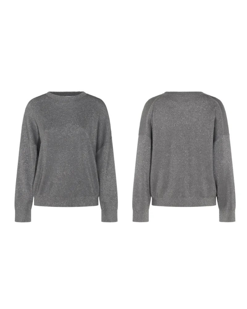 Brunello Cucinelli Pullover grau Grey