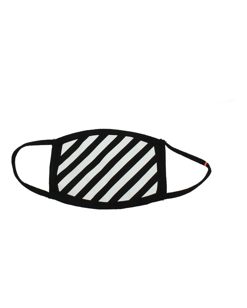 OFF-WHITE Off-weiße Masken Maske Männer Baumwolle Schwarz/Weiß -
