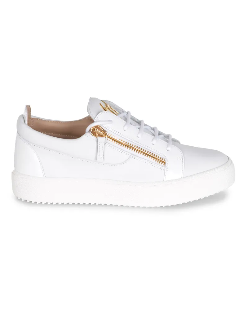Giuseppe Zanotti Frenkie" Sneaker aus Leder White