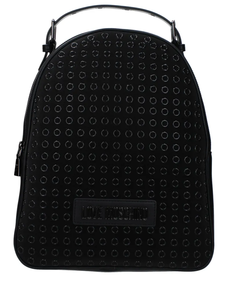 Moschino Rucksäcke und Beutel Damen Polyurethan Schwarz -