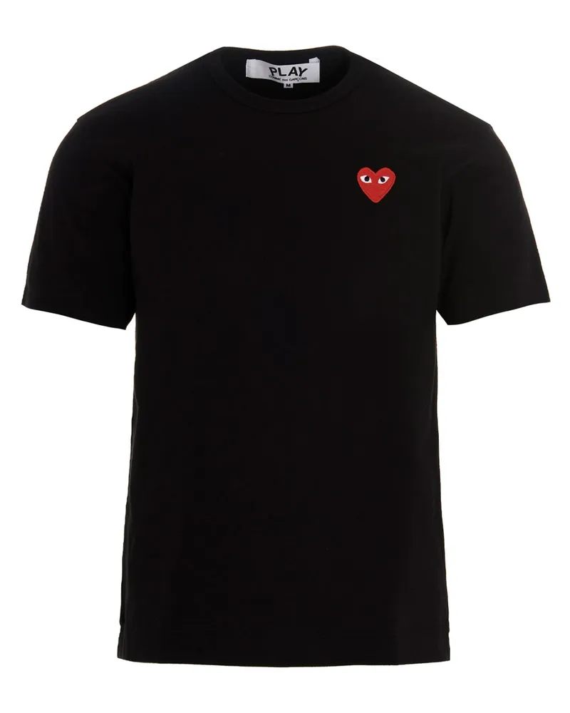 Comme des Garçons Comme des Garçons Spiel Logo Patch T Shirt Black