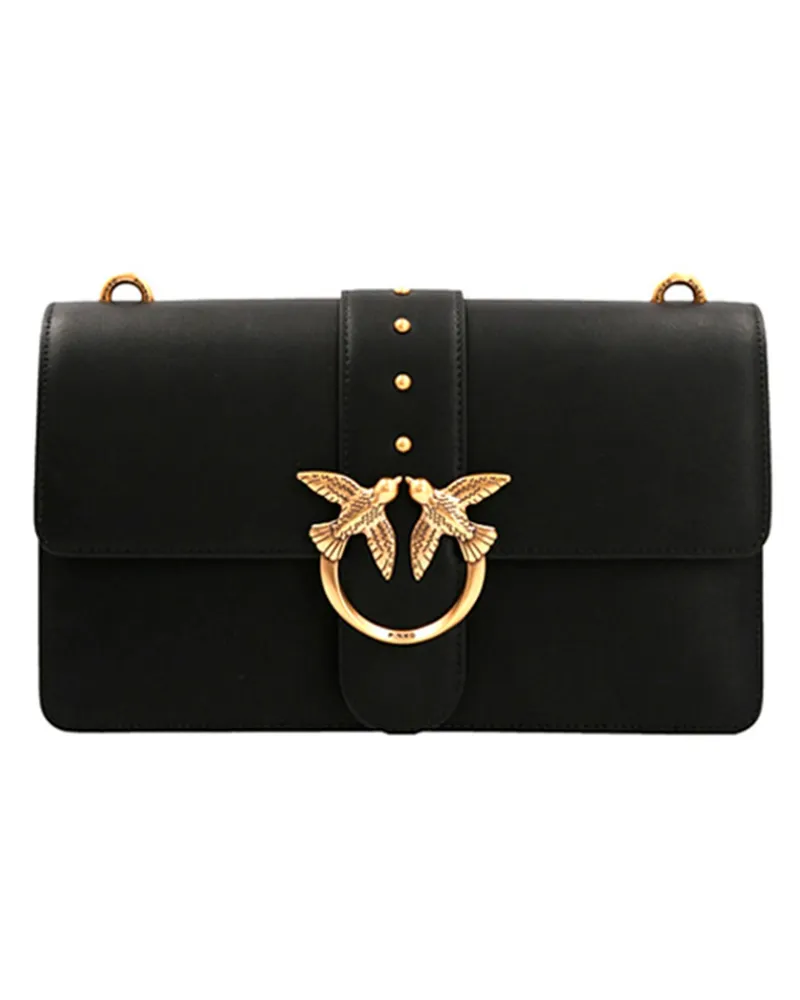 Pinko Love One' Crossbody Bag Schwarz