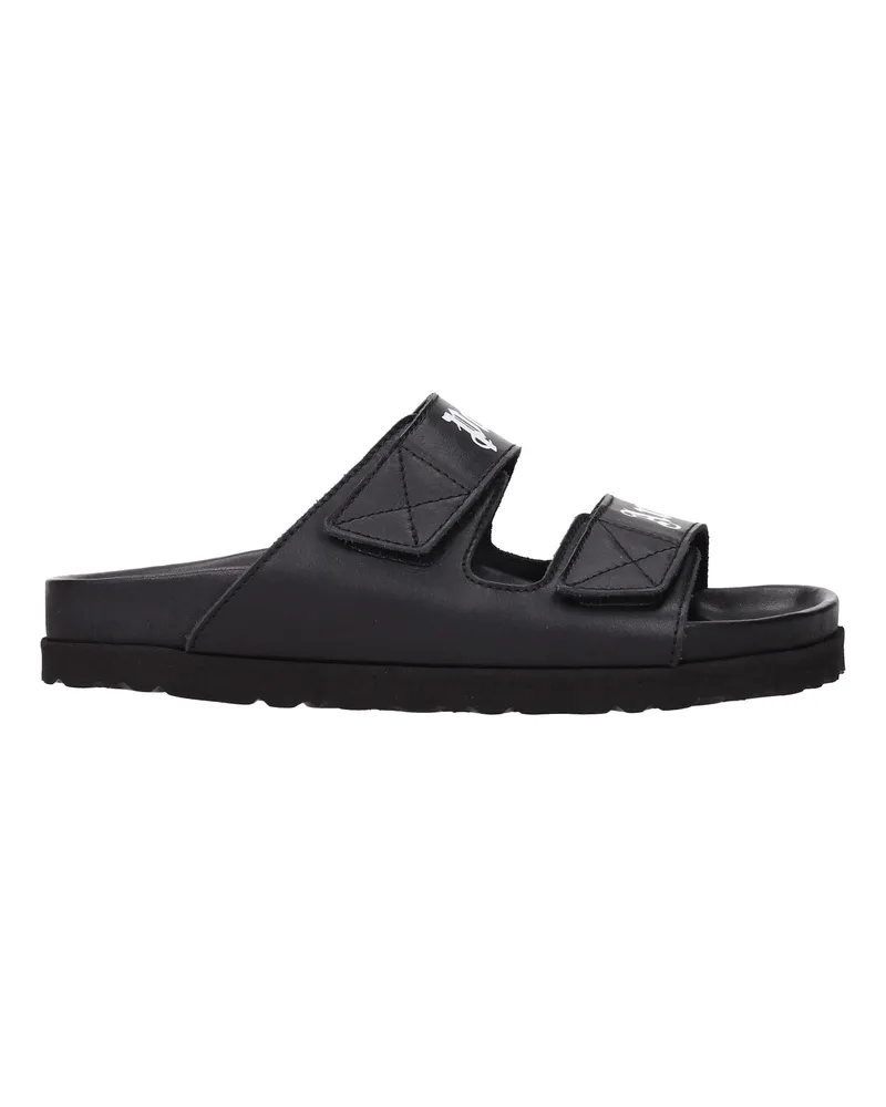 Palm Angels Hausschuhe und Clogs Damen Leder Schwarz -