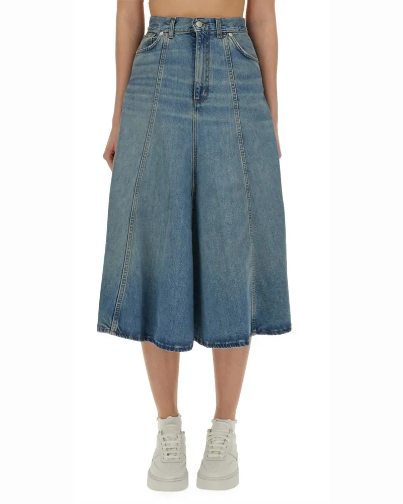 Haikure Serenity" Midi Rock Denim