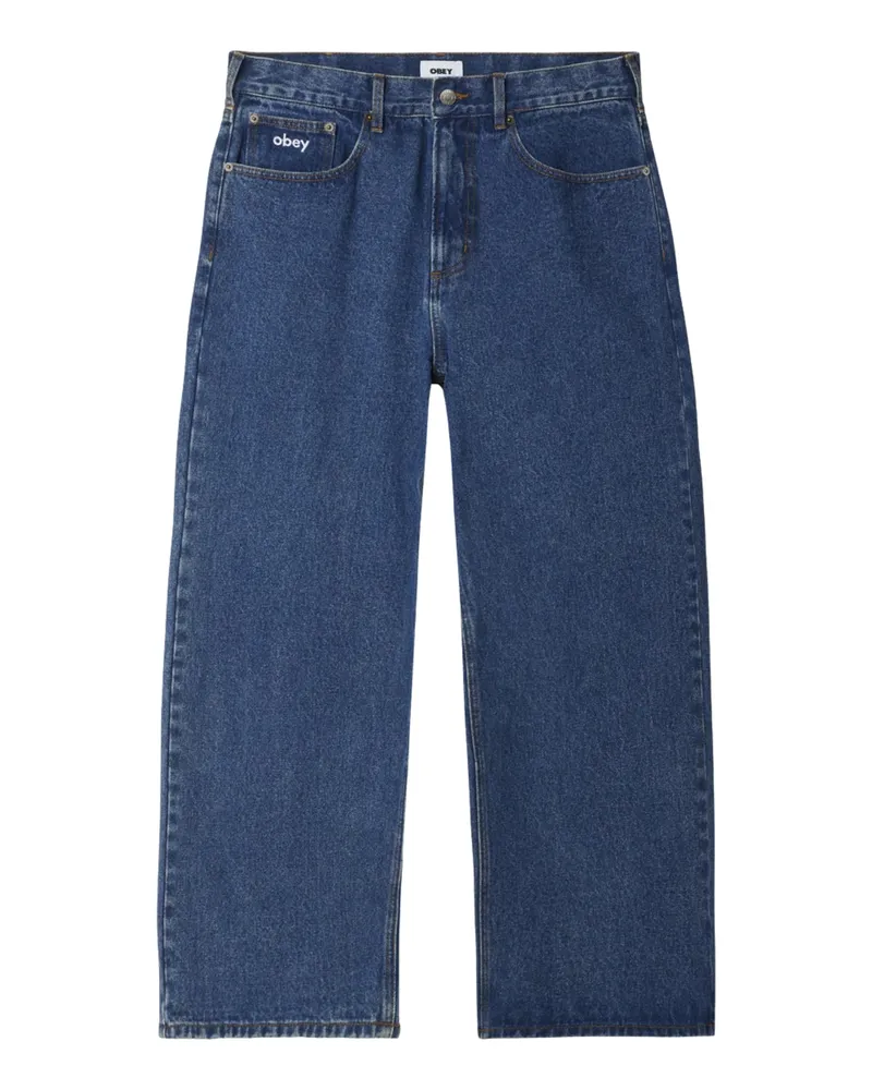 Obey Jeans Blau Blue