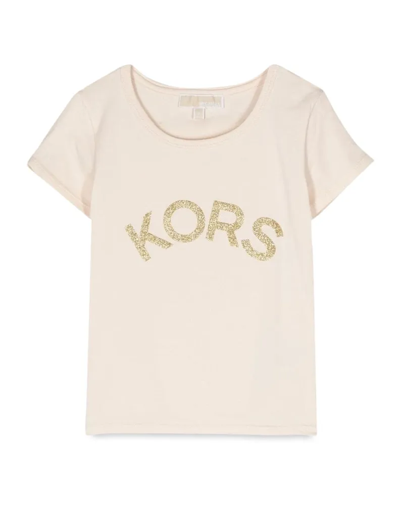 Michael Kors T Shirt Logo Beige