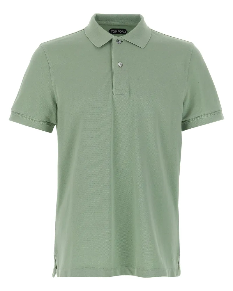 Tom Ford Piqué Polo -Hemd Green
