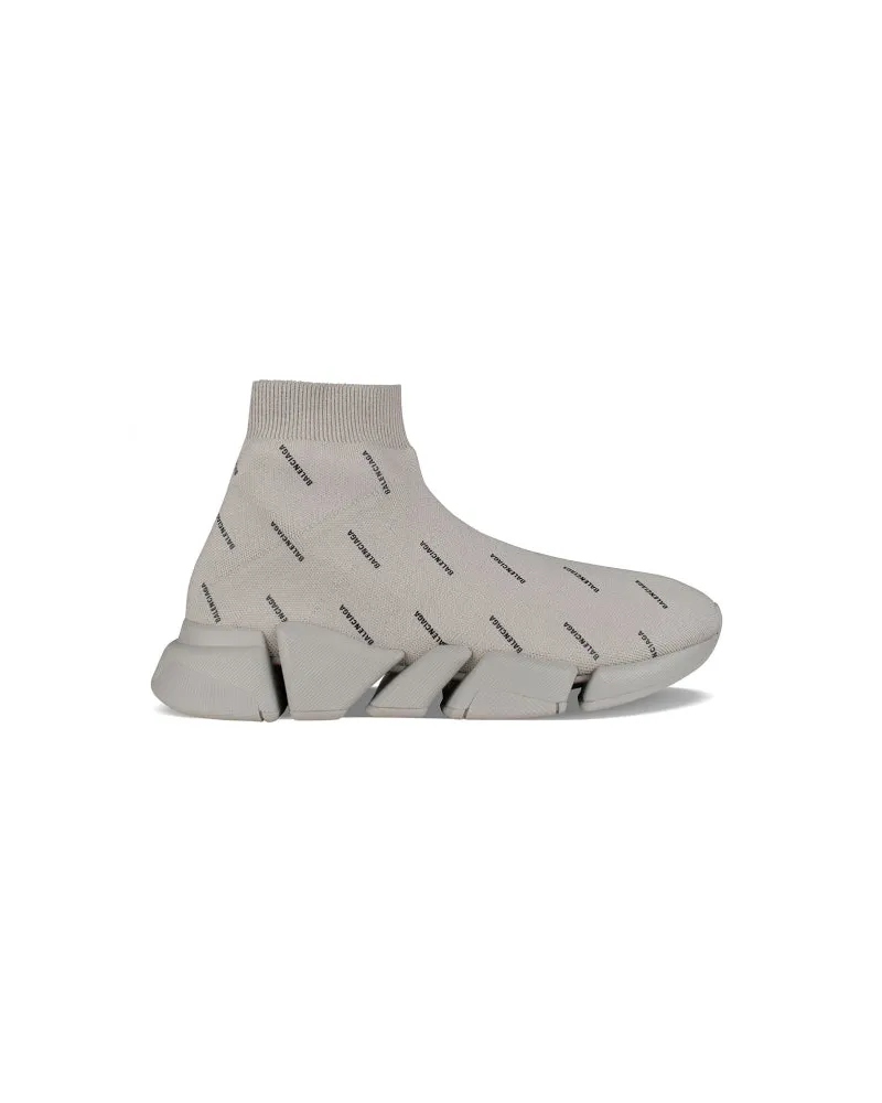 Balenciaga Speed ​​2 Turnschuhe Nude