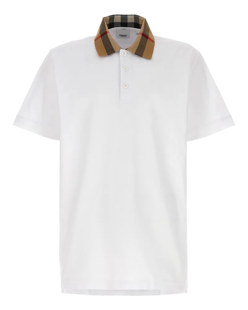 Burberry Cody' Polo -Shirt White
