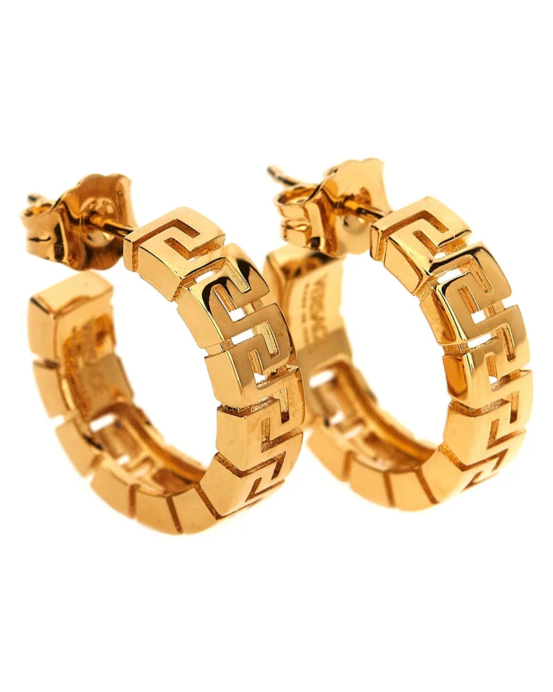 Versace Greca' Ohrringe Gold
