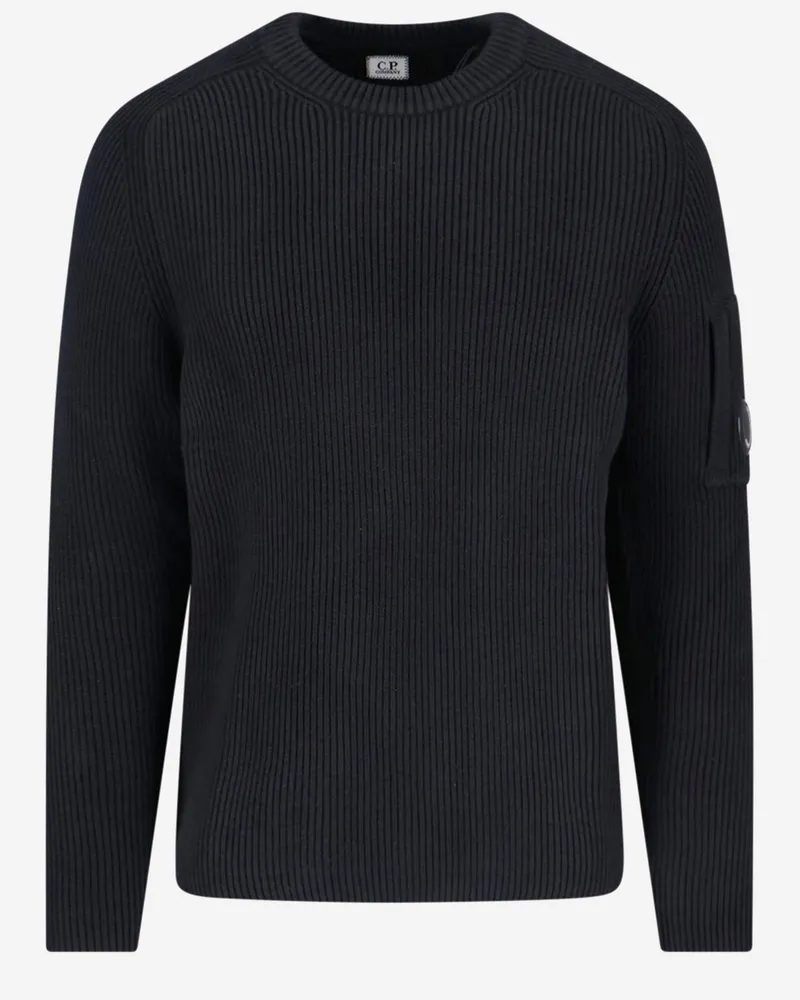 C.P. Company Sweatshirt aus Baumwollmischung Black
