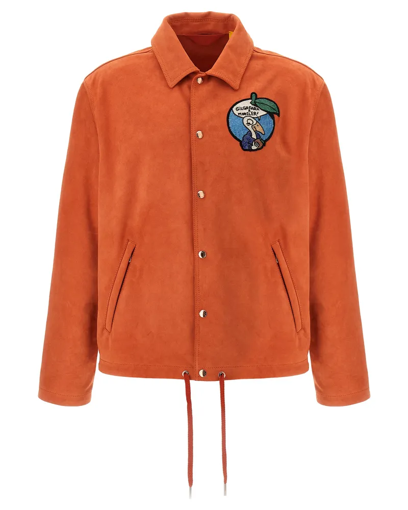 Moncler Moncler X Gilga Farm 'Navel' Jacke von Donald Glover Orange