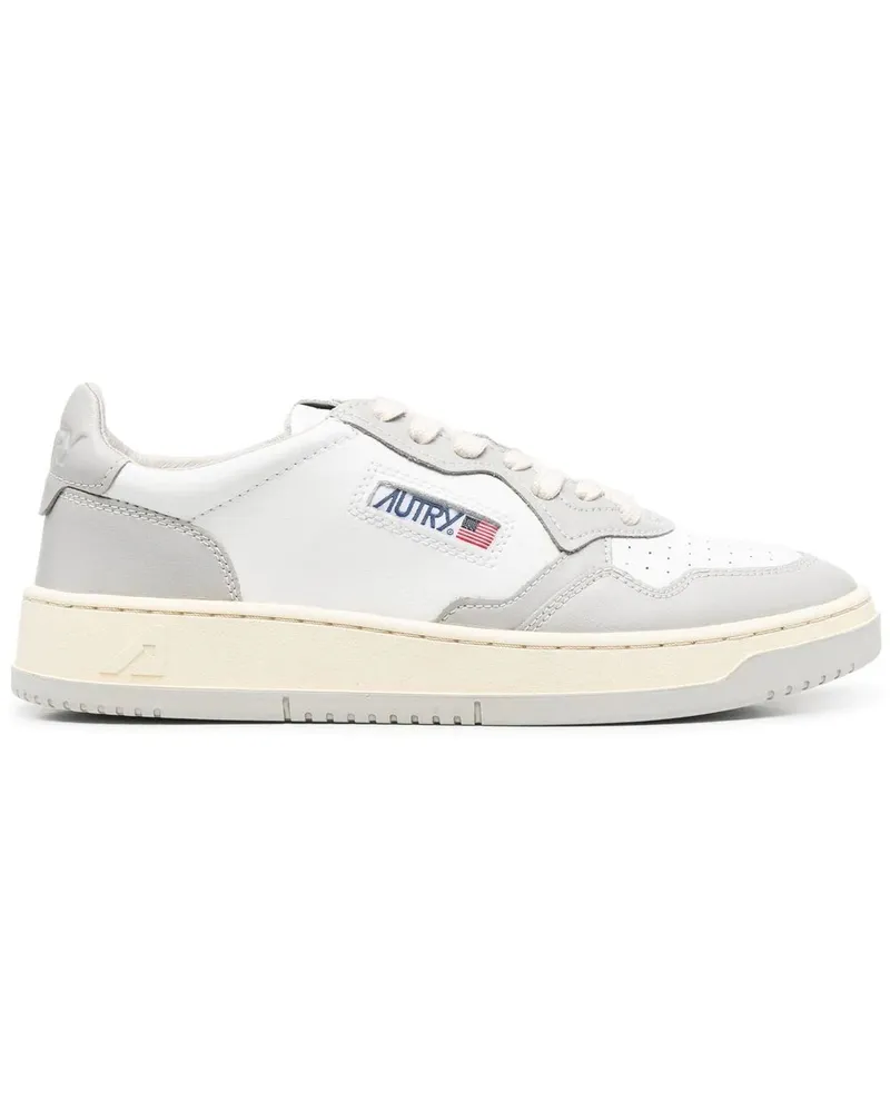 AUTRY Zwei -Ton -Medaillengewinner Turnschuhe Leat