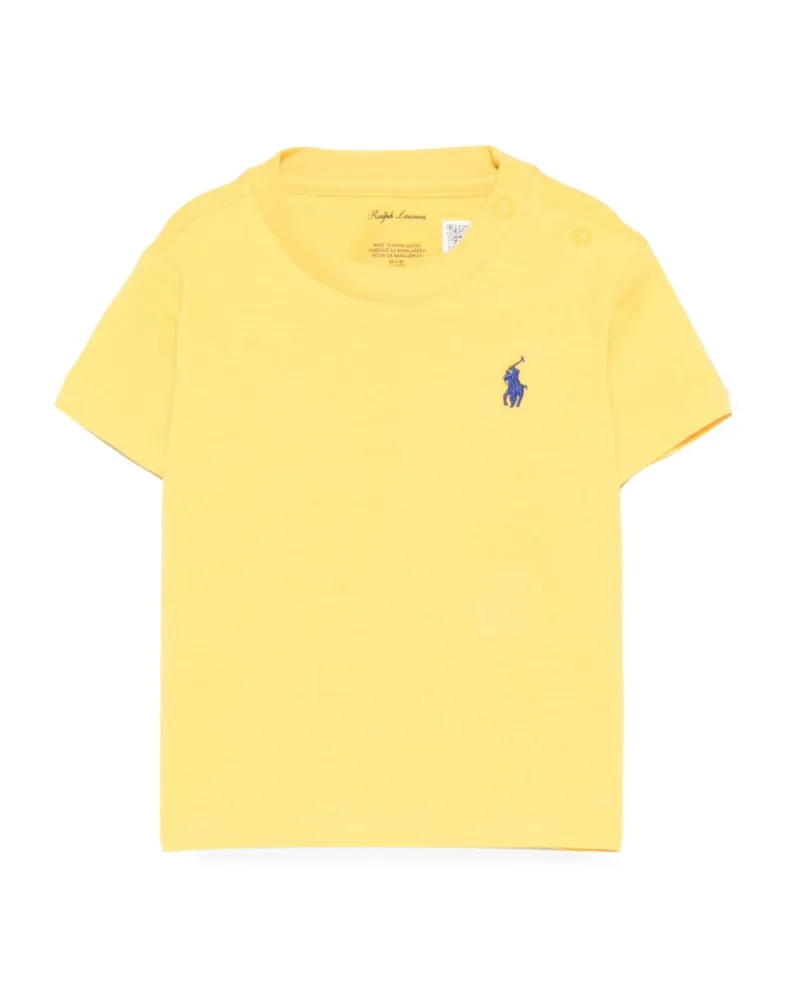 Ralph Lauren T -Shirt mit Logo Yellow