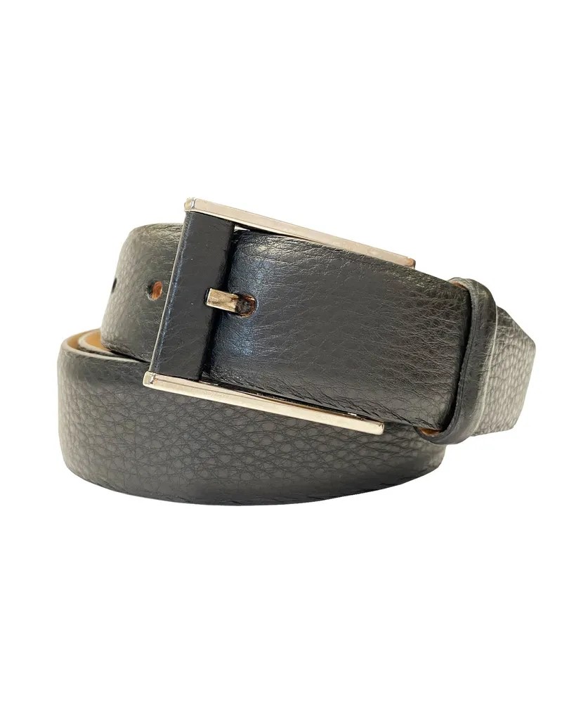 Giorgio Armani Ledergürtel Schwarz